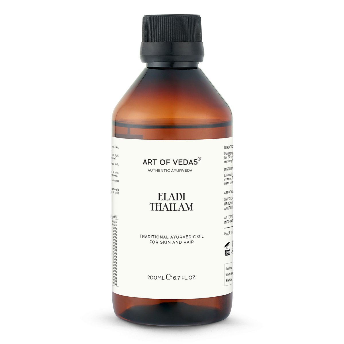 Ayurvedic Eladi Thailam 200ml